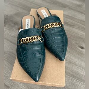 Steve Madden Turquoise Mules - Size 7.5